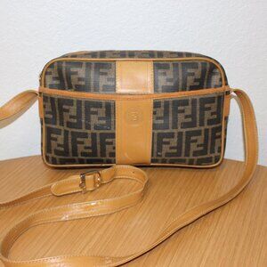 Fendi Vintage Zucca Camera Bag